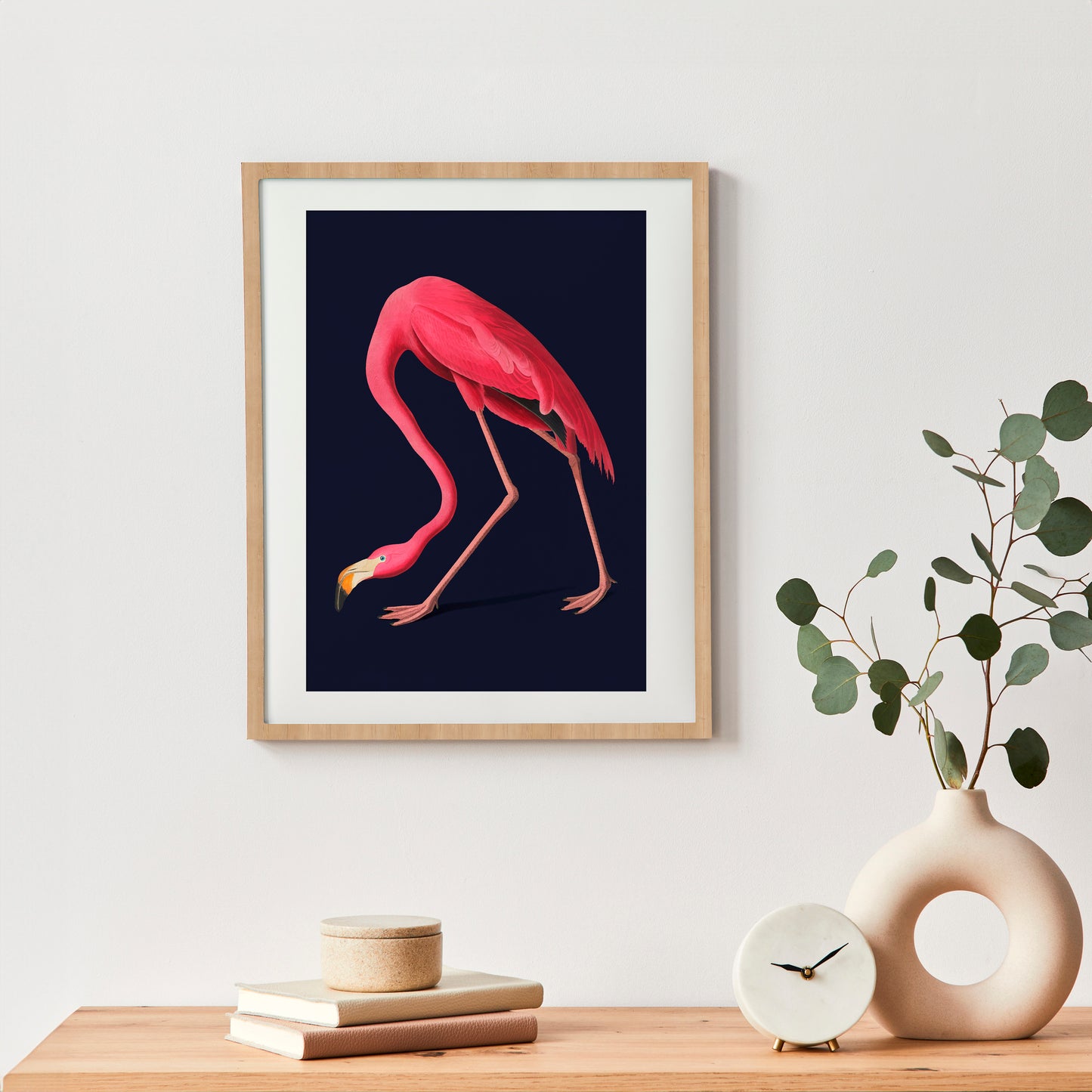 Pink Flamingo Art Print