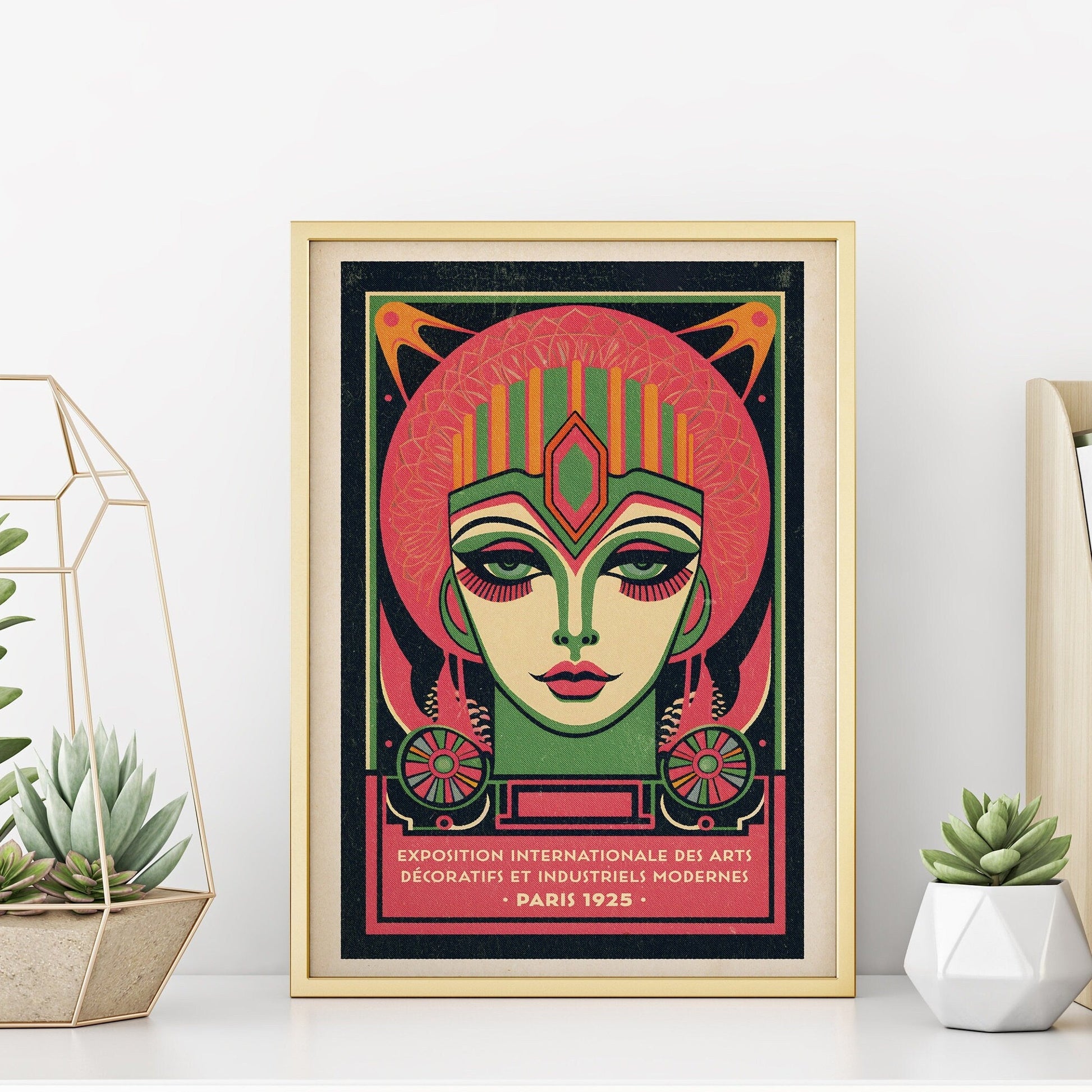 Art Deco Print | Unique Home Gift | Bathroom Decor | 1930s French Style | Deco Elegance